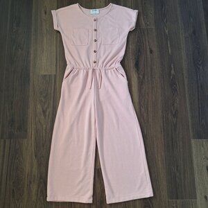 💙 Old Navy Soft Stretchy Jumpsuit Pockets Size S Loungewear Comfy Girly
